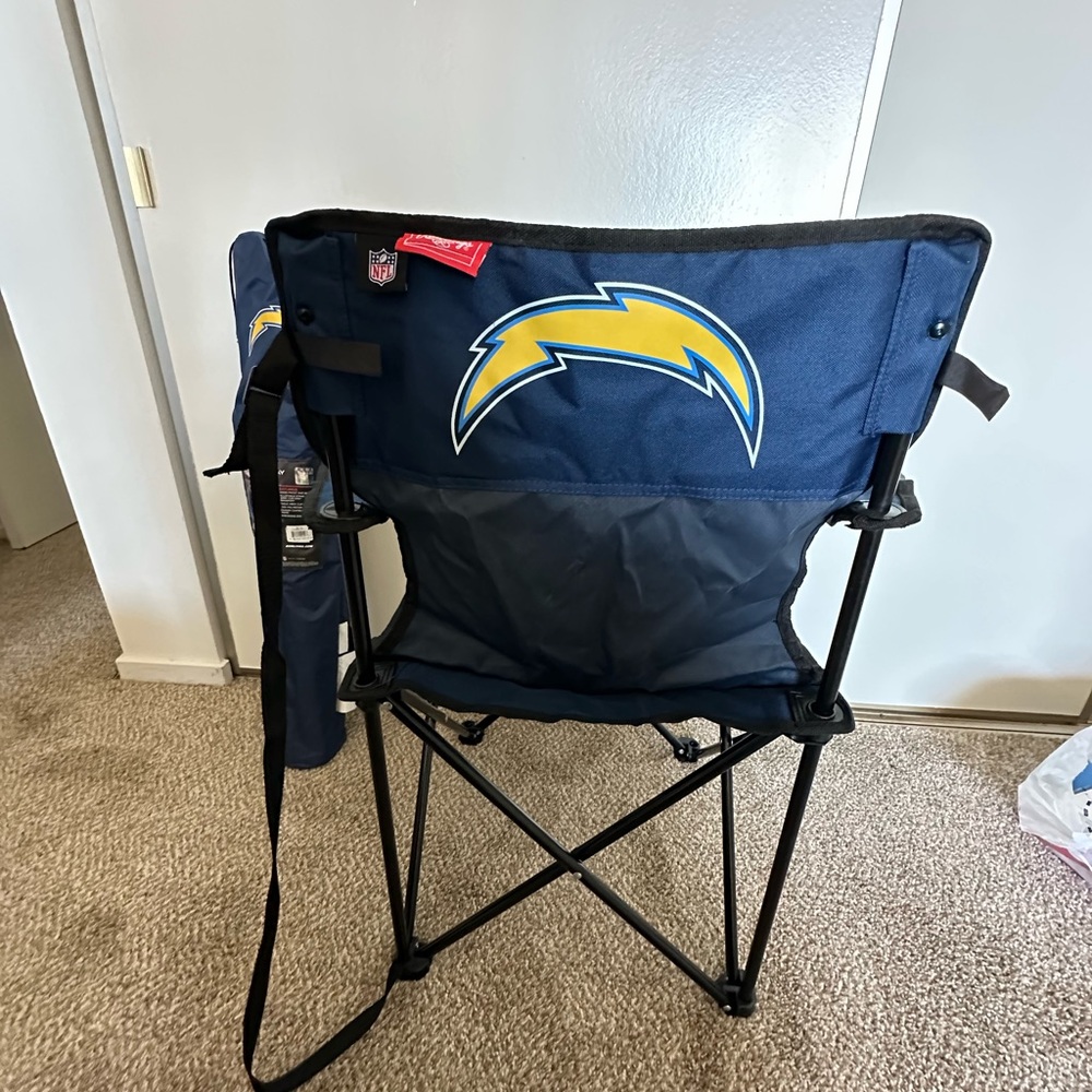 RAWLINGS LOS ANGELES CHARGERS QUAD CANVAS CHAIR - Picture 4 of 5